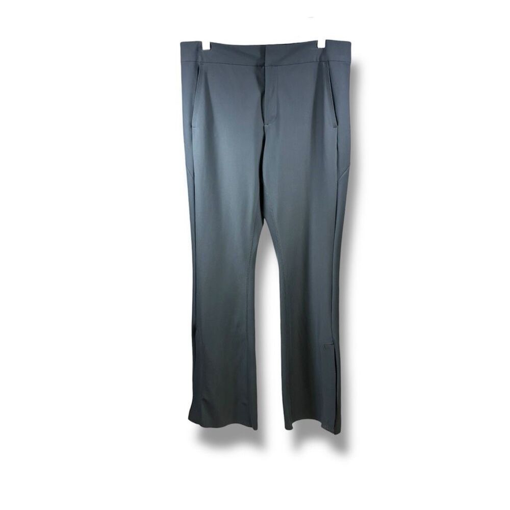 Athleta Stellar Flare Trouser in Dark Gray Size 16